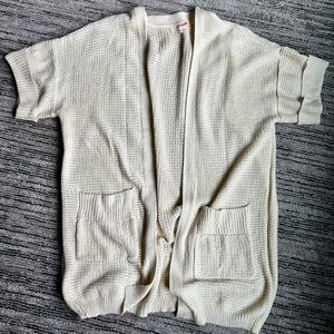 Boutique open front knit cover up - Mazik Women’s Medium